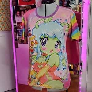 Ocean in space t shirt